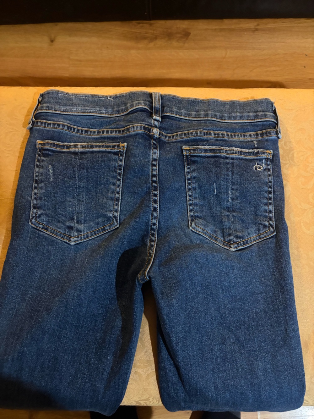 rag & bone Women's Dark Blue Boot Cut Jeans